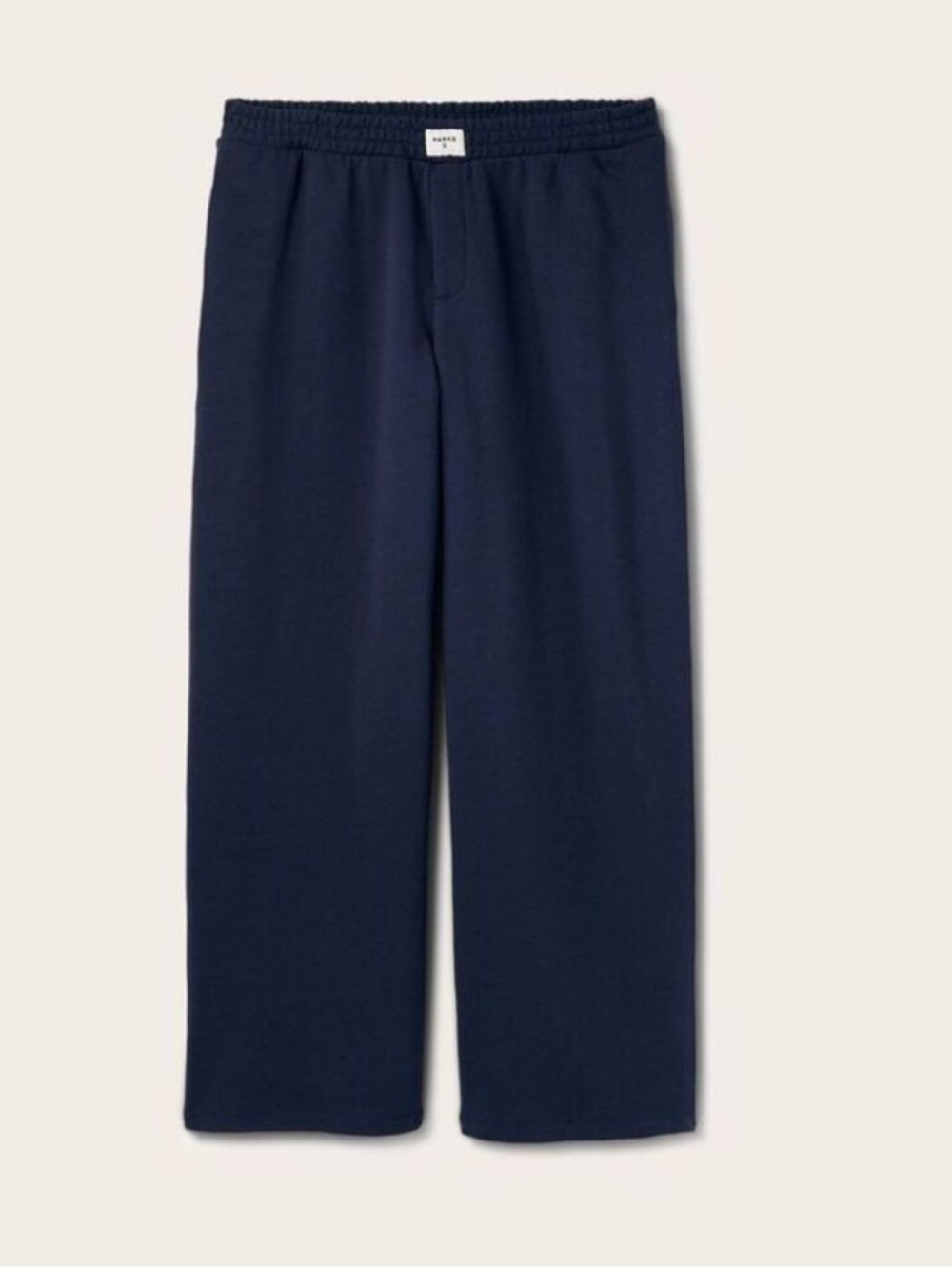 Parke - Women's High-Rise Boxer Sweatpants - Parke Navy Bl Navy Blue large NWOT